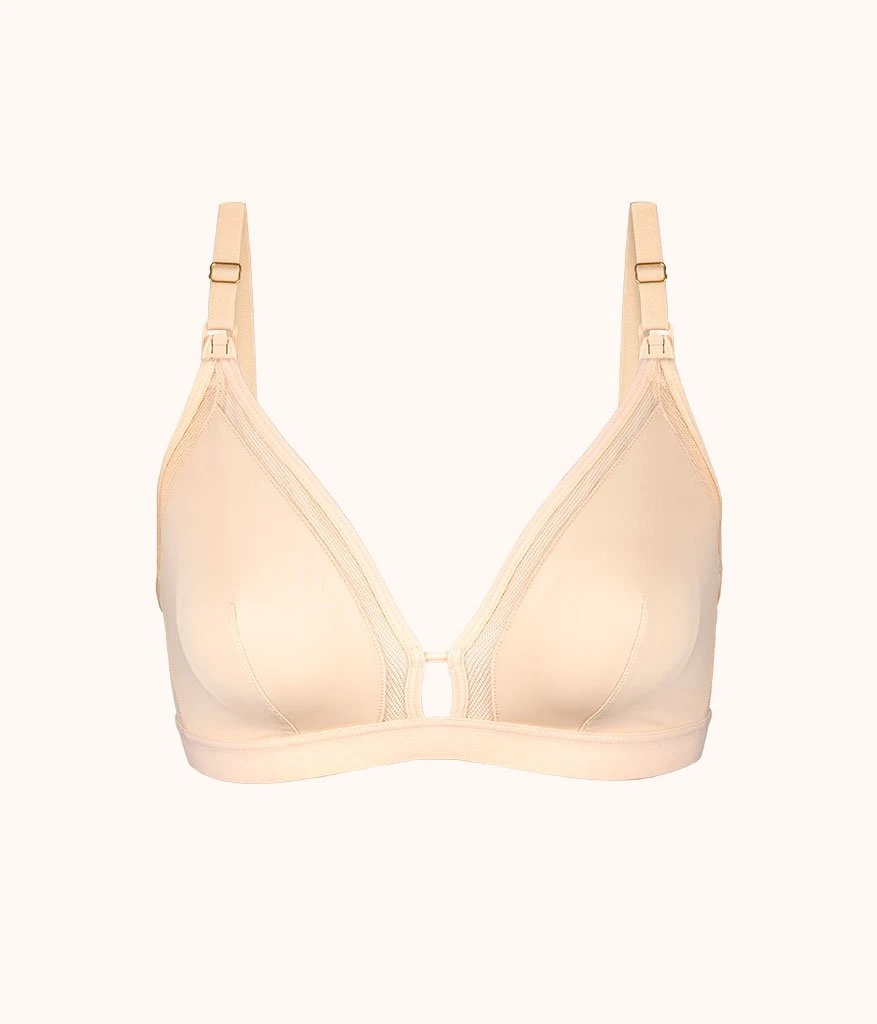 The Busty Nursing Bralette Bundle: Jet Black/Toasted Almond 8 The Busty Nursing Bralette Bundle: Jet Black/Toasted Almond - Image 6