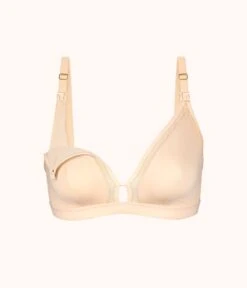 The Busty Nursing Bralette Bundle: Jet Black/Toasted Almond 15 The Busty Nursing Bralette Bundle: Jet Black/Toasted Almond -LuxeIntimates Store 07 on model front6 maternity busty pack toasted almond jet black aab235bd 525d 4df8 92bf 983c1a3faaaa