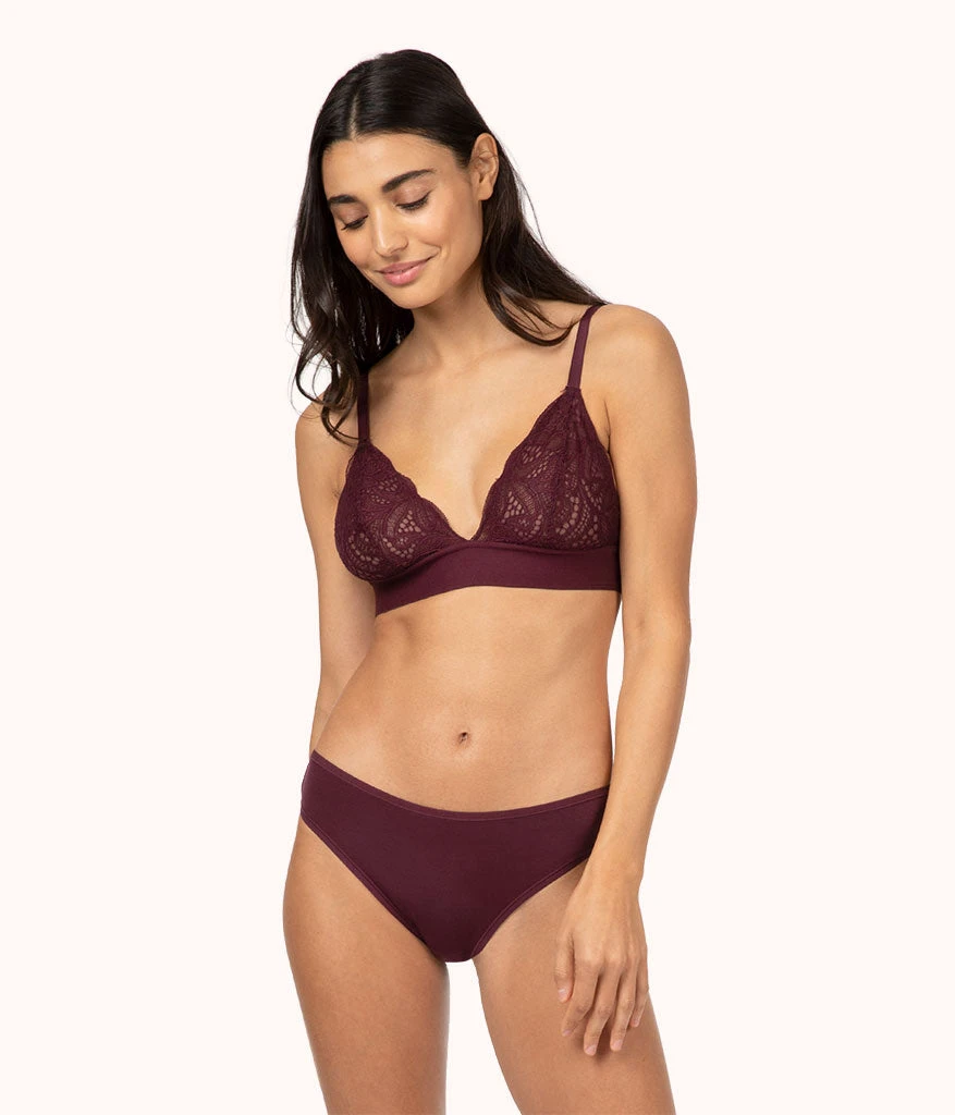 The All-Day Bikini: Plum 3 The All-Day Bikini: Plum