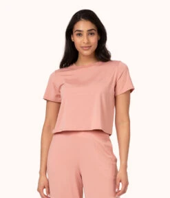 The All-Day Classic Tee: Shell Pink