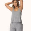 The All-Day Scoop Tank: Heather Grey