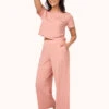 The All-Day Wide Leg Pant: Shell Pink