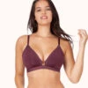 The Busty Bralette: Plum