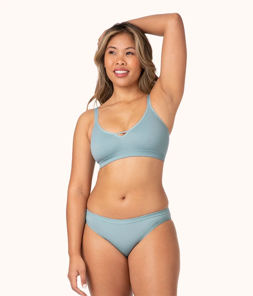 The Seamless Bikini: Sky Blue 3 The Seamless Bikini: Sky Blue