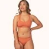 The Seamless Racerback Bralette: Terracotta