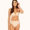 The Smooth Lace T-Shirt Bra: Toasted Almond
