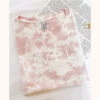 The Tie Dye Crew Tee: Pink/White