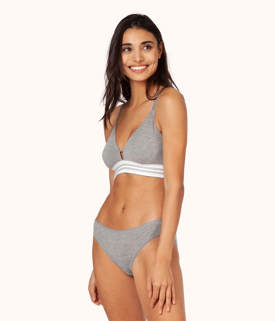 The All-Day Bikini 5-Pack: Heather Gray/Jet Black/Toasted Almond 4 The All-Day Bikini 5-Pack: Heather Gray/Jet Black/Toasted Almond - Image 2