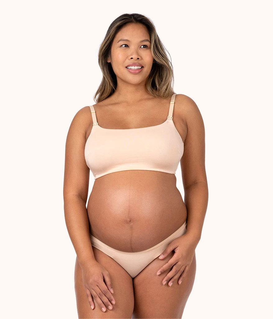 The All-Day Nursing Bralette Bundle: Toasted Almond/Jet Black 4 The All-Day Nursing Bralette Bundle: Toasted Almond/Jet Black - Image 2