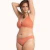 The Palm Lace Bikini: Terracotta