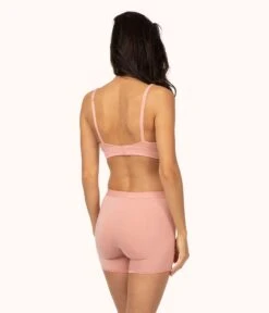 The All-Day Boy Short: Shell Pink 9 The All-Day Boy Short: Shell Pink -LuxeIntimates Store 3 on model back all day boy short shell pink 470c6ec2 c6d9 4db4 8c36 30fecef036cb