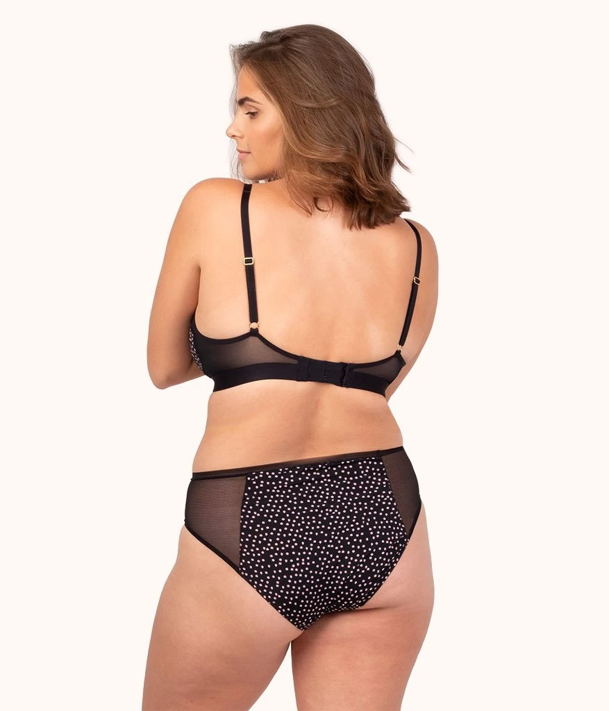 The Busty Bralette - Print: Painted Polka 5 The Busty Bralette - Print: Painted Polka - Image 3