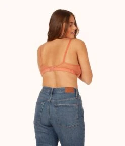 The Busty Nursing Bralette: Terracotta 10 The Busty Nursing Bralette: Terracotta -LuxeIntimates Store 3 on model back busty maternity bralette terracotta 6e4d97ee aacd 4005 9936 e59e7f138c9c