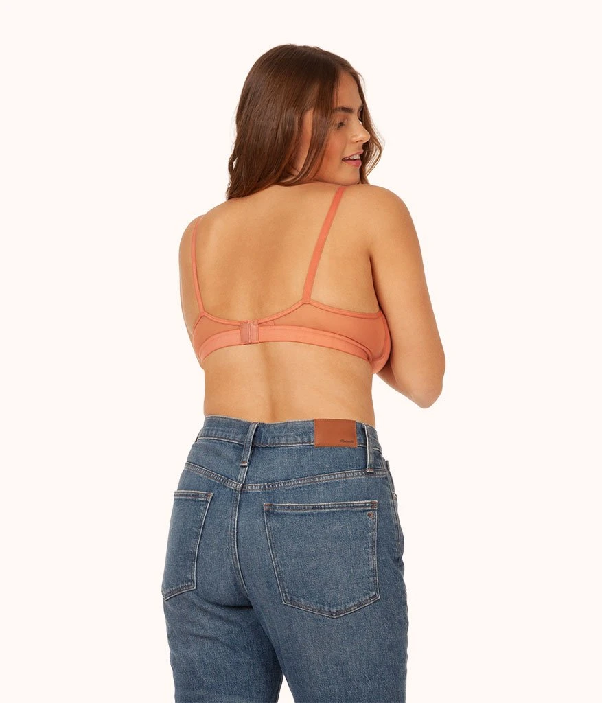 The Busty Nursing Bralette: Terracotta 5 The Busty Nursing Bralette: Terracotta - Image 3
