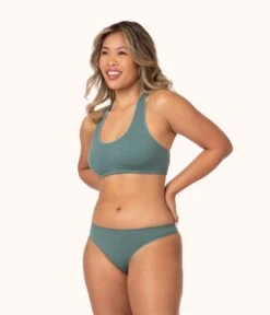 The Seamless Racerback Bralette Trio: Terracotta/Harbor Green/Sky Blue 8 The Seamless Racerback Bralette Trio: Terracotta/Harbor Green/Sky Blue -LuxeIntimates Store 3 on model front1 seamless racerback bralette trio multi c2f4a6dc b3da 4659 acfc 334f11053dc8