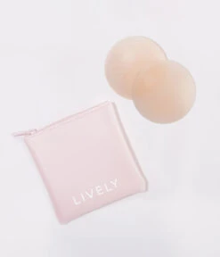 The Smooth Stickies & Body Tape Bundle: Toasted Almond -LuxeIntimates Store 3 product flat front smooth stickies toasted almond