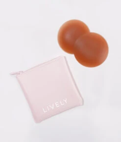 The Smooth Stickies & Body Tape Bundle: Umber -LuxeIntimates Store 3 product flat front smooth stickies umber