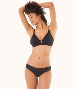 The Nursing Bralette Trio: Terracotta/Jet Black/Toasted Almond 9 The Nursing Bralette Trio: Terracotta/Jet Black/Toasted Almond -LuxeIntimates Store 4 on model front3 maternity bralette trio multi a7c6763f 34ec 45b6 b9a2 7c74636a6eb7