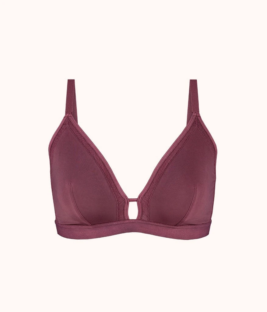 The Busty Bralette: Plum 5 The Busty Bralette: Plum - Image 3
