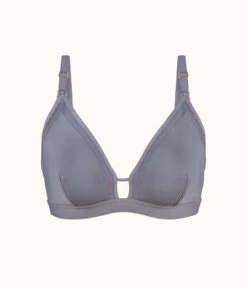 The Busty Nursing Bralette: Smoke -LuxeIntimates Store 4 product flat front busty maternity bralette smoke 6f4e14e2 5eaa 4eca bbde fcb21fa08729