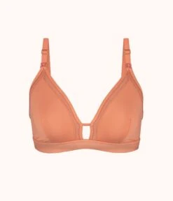 The Busty Nursing Bralette: Terracotta 11 The Busty Nursing Bralette: Terracotta -LuxeIntimates Store 4 product flat front busty maternity bralette terracotta 8188d371 080d 47c6 9fd4 11713243d64f