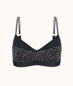 The Sweetheart Bralette - Print: Painted Polka -LuxeIntimates Store 4 product flat front sweetheart bralette painted polka 84bcc707 74e0 4af0 b894 62bfa4efcbfb
