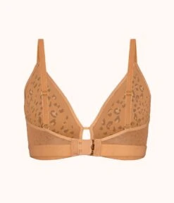 The Busty Bralette - Print: Latte Leopard -LuxeIntimates Store 5 product flat back busty bralette latte leopard 1d83fc9f e92e 4238 a2b6 415002ee9116