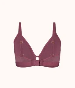 The Busty Bralette: Plum 9 The Busty Bralette: Plum -LuxeIntimates Store 5 product flat back busty bralette plum 36b4436b 6827 467e 921e c713106b90b3