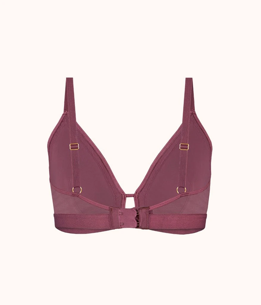The Busty Bralette: Plum 6 The Busty Bralette: Plum - Image 4