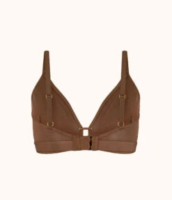 The Busty Bralette: Rich Clay -LuxeIntimates Store 5 product flat back busty bralette rich clay fcde44e7 20ea 419e a16d 01eb197919a0