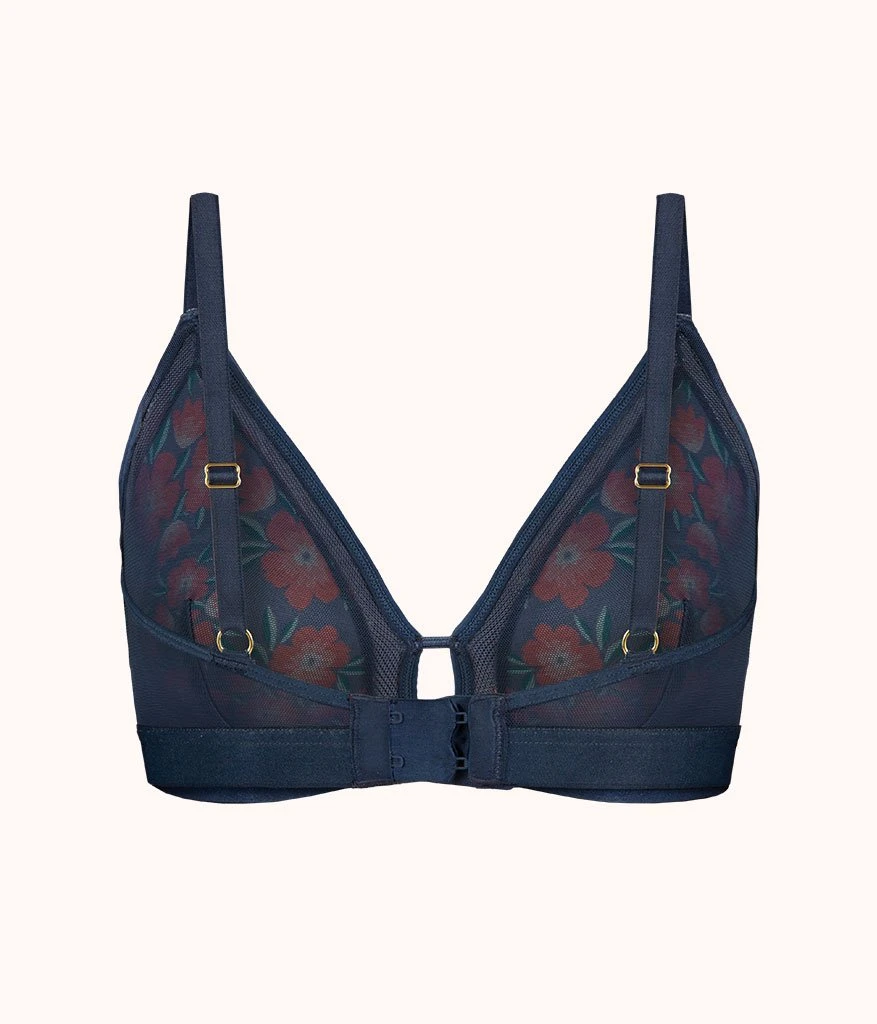 The Busty Bralette - Print: Poppy Floral - Image 5