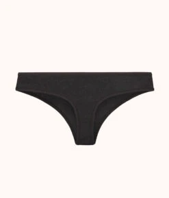 The Ribbed Thong: Jet Black 11 The Ribbed Thong: Jet Black -LuxeIntimates Store 5 product flat back ribbed thong jet black cfd6635d 3e8b 4ad2 8e13 1e045365c73c