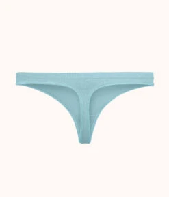 The Seamless Thong: Sky Blue -LuxeIntimates Store 5 product flat back seamless thong sky blue 54cff4ac cc97 4a30 b2d5 1088b069cf80