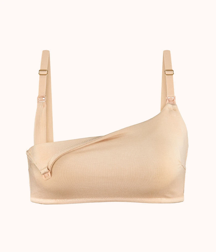 The All-Day Nursing Bralette: Toasted Almond 7 The All-Day Nursing Bralette: Toasted Almond - Image 5