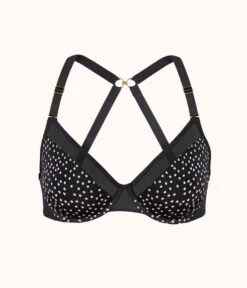 The Unlined Balconette Bra - Print: Painted Polka 12 The Unlined Balconette Bra - Print: Painted Polka -LuxeIntimates Store 5 product flat front1 unlined balconette bra painted polka 0ce8457f 2e3a 4c0e aa88 fb79714037b9