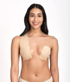 The Body Tape: Toasted Almond -LuxeIntimates Store 6 on model front5 the body tape toasted almond