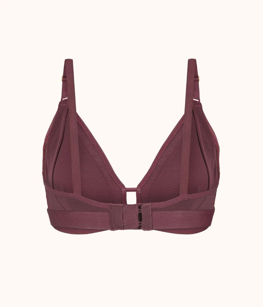 The Busty Nursing Bralette: Plum 8 The Busty Nursing Bralette: Plum - Image 6