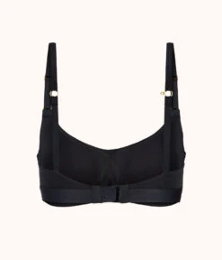 The No-Wire Balconette Bra: Jet Black 15 The No-Wire Balconette Bra: Jet Black -LuxeIntimates Store 6 product flat back no wire balconette jet black 715cc45b 2bcf 4a01 96e7 918a208ec0c5