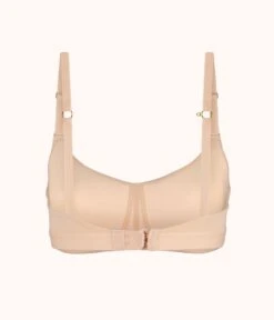 The No-Wire Balconette Bra: Toasted Almond -LuxeIntimates Store 6 product flat back no wire balconette toasted almond 996f8306 6f00 4fd0 96f0 ca26478bbdcd