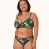 The Busty Bralette - Print: Garden Print -LuxeIntimates Store on model front busty swim bralette garden print 382d0179 2133 4607 bd99 79ecdae360dc