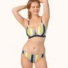 The Busty Bralette - Print: Sunny Stripe -LuxeIntimates Store on model front busty swim bralette stripe f65bf16b af49 45ed 9ee2 b05c75546f4f