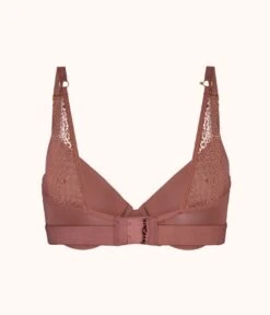The T-Shirt Bra: Umber -LuxeIntimates Store product flat back t shirt bra umber 6ef8c8b6 5f2d 4a41 83fd e46dc547483c