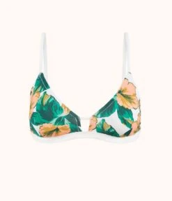 The Bralette - Print: Havana Print -LuxeIntimates Store product flat front bralette havana print 1a8b130e 5b3d 491f ba62 165204822dfe