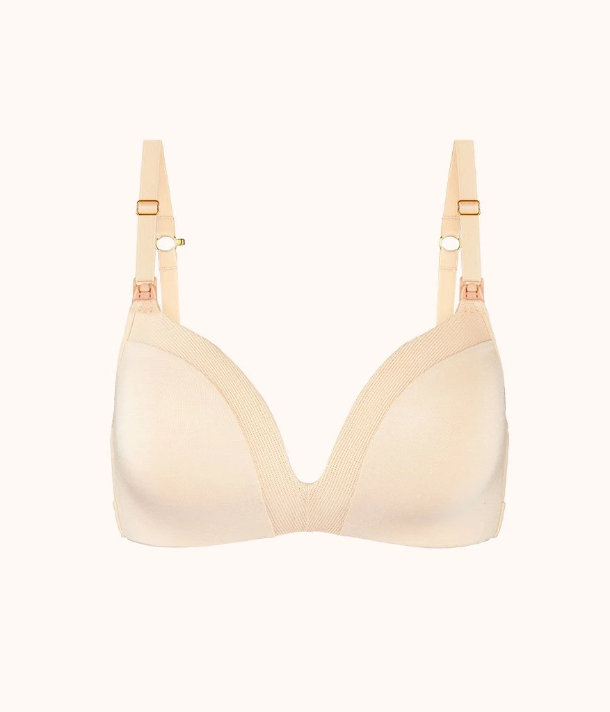The No-Wire Nursing Bra: Toasted Almond 7 The No-Wire Nursing Bra: Toasted Almond - Image 5