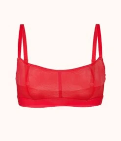 The Straight Up Bralette: Tomato Red 10 The Straight Up Bralette: Tomato Red -LuxeIntimates Store product flat front straight up bralette tomato red 81aa86b8 719b 4657 8f2a 160169aa83ba
