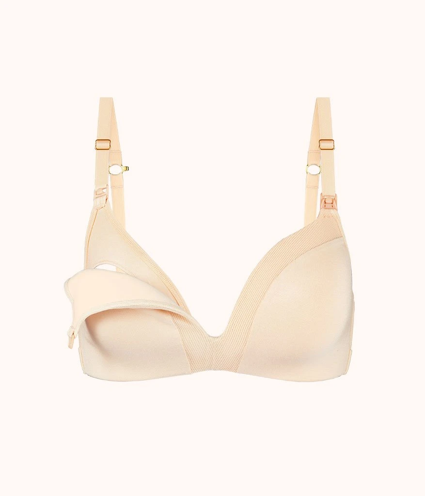 The No-Wire Nursing Bra: Toasted Almond 8 The No-Wire Nursing Bra: Toasted Almond - Image 6